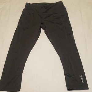 Dark Grey Rebok workout leggings Capri length